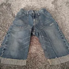 EDWIN　ジーンズ　ハーフパンツ　150cm