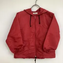 BeBe キッズ用 フード付きジャケット 120cm レッドのサムネイル