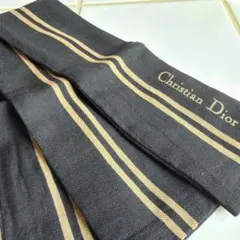 Christian Dior スカーフ ブラック ベージュのサムネイル