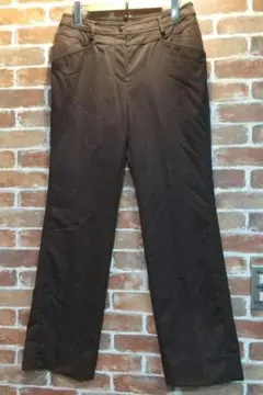 munsingwear ブラウン ゴルフウェアパンツ