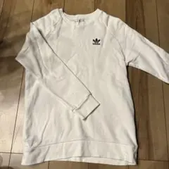 adidas ホワイト トレーナー Mサイズ