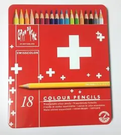 Caran d'Ache SWISSCOLOR 水彩色鉛筆 18色セットのサムネイル
