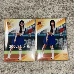 2025 BBM 鈴木愛理 始球式 カード FUSION 300シリ＋通常カード