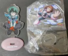 [僕のヒーローアカデミア] 緑谷出久 ＆ 麗日お茶子 アクリルスタンドセット