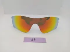 即発送 交換 偏光レンズ レーダーロック オークリー サングラス 赤 ミラー