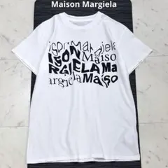 メゾンマルジェラ ディストーテッドロゴTシャツ ホワイト 半袖のサムネイル