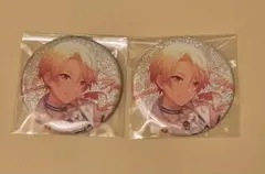 天馬司グリッター缶バッジ vol.3B グリ缶 2点セット 白百合 フェス限