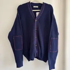 JOURNALSTANDARD カーディガン ハンド ステッチ アゼ ニット