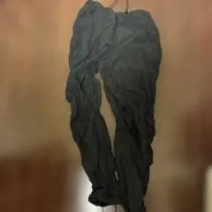 GU ブラック　カーゴパンツ