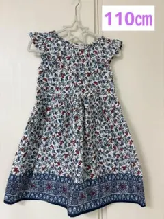 any FAM花柄ノースリーブワンピース 110cmのサムネイル