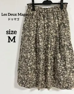 日本製❣️Les Deux Magots 花柄スカート　Mサイズ　美品のサムネイル