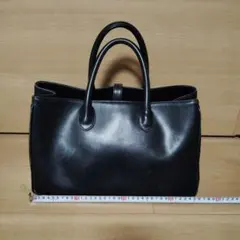 美品✨Dakota クイーンズ 限定モデル レザー トートバック 黒 シボ加工 