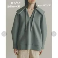 【完売品】CLANE CARD BOARD BIG COLLOR TOPS