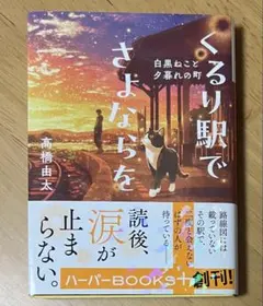 くるり駅でさよならを 白黒ねこと夕暮れの町