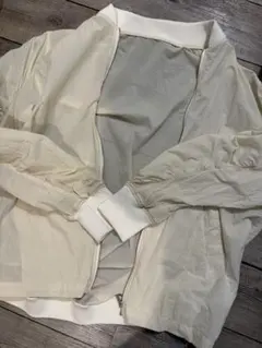 美品　JEANASIS アイボリー ジャンパー Fサイズ