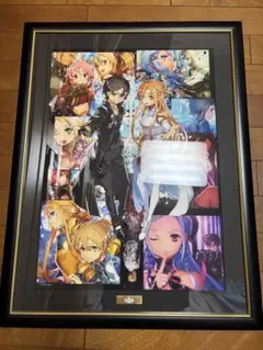 sao ソードアートオンライン　複製原画 ゲーム『ソードアート・オンライン』10周年記念 公式設定資料集の