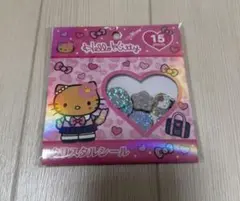 おはじきシール　サンリオ　Hello Kitty クリスタルシール 15ピース