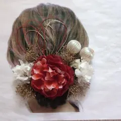 髪飾り成人式前撮り結婚式ヘッドパーツ卒業式ウェディング