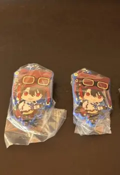 【即購入、バラ売り可】あおぎり高校　ラバーマスコット　月赴ゐぶき　2個セット