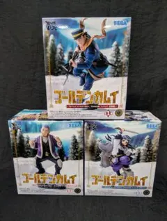 ゴールデンカムイ 杉元佐一 アシㇼパ 白石由竹 全３種SET【新品/未開封品】