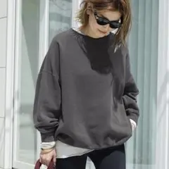 美品❤️人気商品❤️Deuxieme Classe wear out sweat