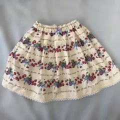 any FAM エニィファム　120 サイズ フルーツ柄 スカートのサムネイル
