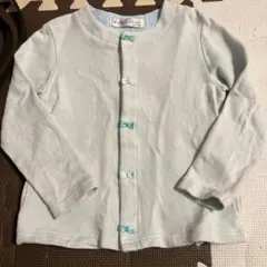 エバクロ　リボン　カーディガン　ミント　110