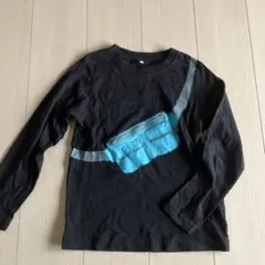 GU 長袖Tシャツ ポケットデザイン