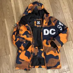 DC スケートボードジャケット 8/XS オレンジ/ネイビー