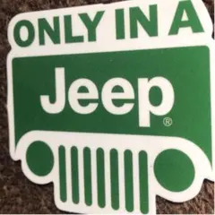 最終値下げ！Jeepステッカー 未使用