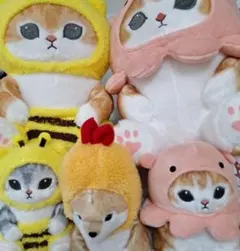 タグ付き新品】mofusand × ROUND1 マスコット 全4種 コンプ - メルカリ