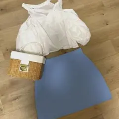 未使用ZARA ニットミニスカート