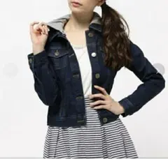 Apuweiser-riche フード付きデニム　美品