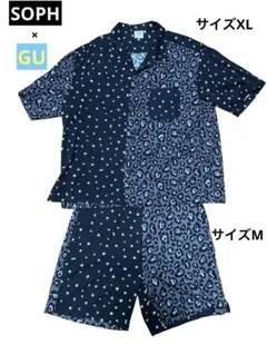 GU×SOPH 豹柄　スター柄　セットアップ　サイズXL 、Mのサムネイル