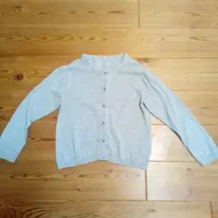 ユニクロ カーディガン グレー 130cm