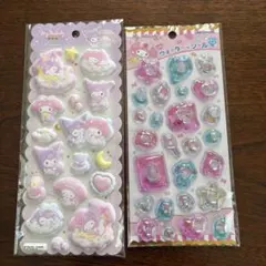 未使用、マイメロ、シール、2点セット