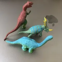 恐竜フィギュア　3点セット