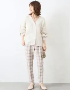 Spick&Span スピックアンドスパン 両面起毛テーパードパンツ