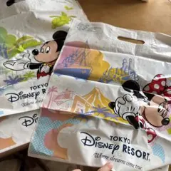 当日配送！東京ディズニーリゾート ショップ袋 3枚セット