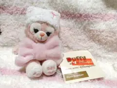 香港Disney/冬限定】リーナベルおすわりぬいぐるみキーチェーン