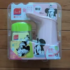 【新品未使用】ミューズ ミニーノータッチ泡ハンドソープ ディズニー限定デザインのサムネイル