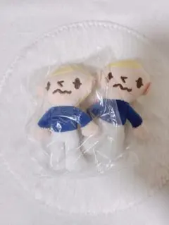 グルーミー ガチャガチャ ぬいぐるみキーホルダー ピティーくん 2点