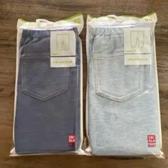 【新品未開封】UNIQLO ユニクロ レギンス 7分丈 リラックスフィット×2
