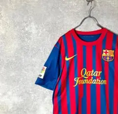 NIKE FCバルセロナ　ユニフォーム　サッカー　ストライプ　オーセンティック