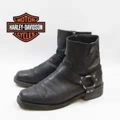 Harley-Davidson リングブーツ サイドゴア ハーネス バイカー - メルカリ