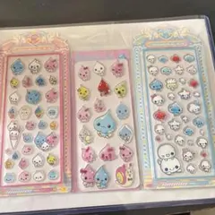 しずく、あわあわキャラクターシールセット 3シート
