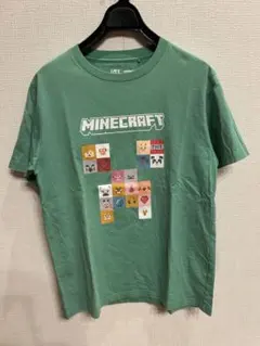 UNIQLO Minecraft キッズ Tシャツ 160cm グリーン