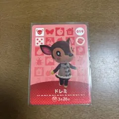 ドレミ amiiboカード 019 どうぶつの森