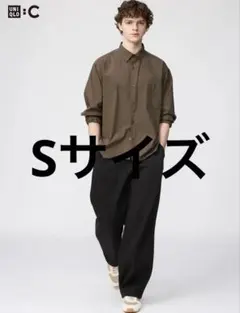 スウェットワイドパンツ/丈長め Sサイズ