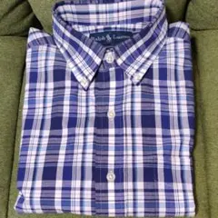 Ralph Lauren ラルフローレン 半袖チェックシャツ　Ｍ
